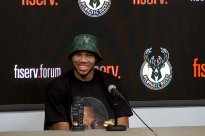 Giannis On The Bucks Perfect 7-0 Start, His Change In Routine & Difference From Year 1 To Year 10