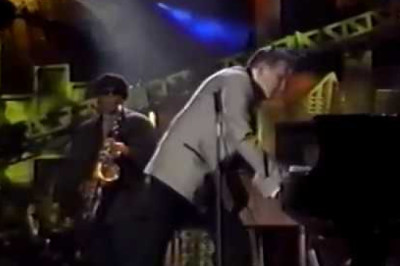 JERRY LEE LEWIS - Whole Lotta Shakin' (w/Springsteen) live @ Rock 'n' Roll Hall of Fame Opening '95