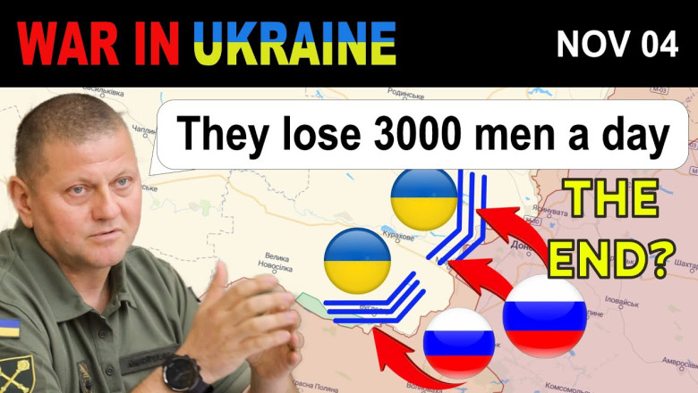 Latest 04 Nov: Russian LOSSES BECAME UNSUSTAINABLE | War in Ukraine ...