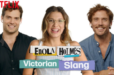Millie Bobby Brown, Henry Cavill, + Sam Claflin Guess Victorian Slang | Enola Holmes | Netflix