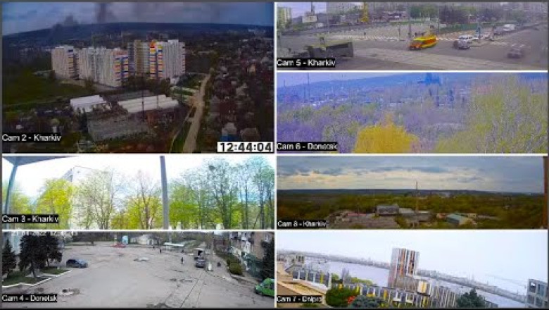 🔴LIVE web cams FROM UKRAINE - KYIV, KHARKIV, LVIV