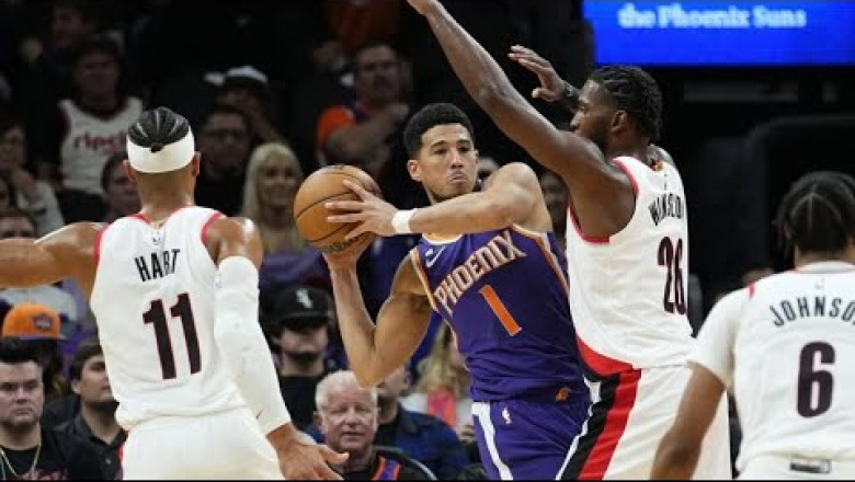Portland Trail Blazers vs Phoenix Suns Full Game Highlights | Nov 5 | 2023 NBA Season