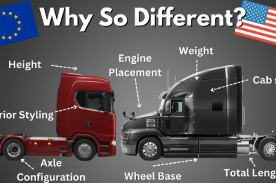 Why American and European Trucks Are So Different