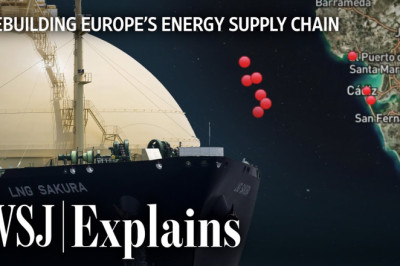 Why Natural Gas Tankers Are Lining Up Off Europe's Coast | WSJ