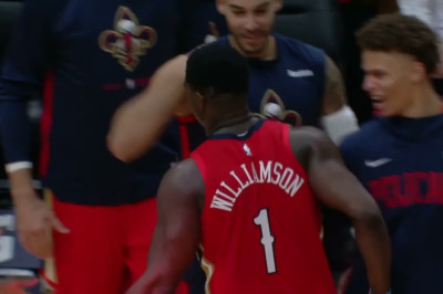 ZION WILLIAMSON BODIES JORDAN POOLE! BECAME GODZILA! MONSTER DUNK!