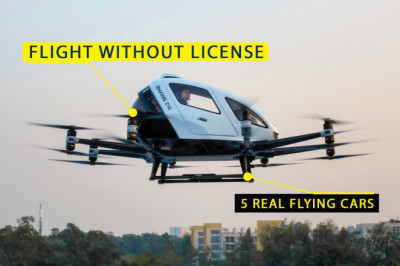 Top 5 New Flying Car You Can Buy Today In 2022 | Automobuzz