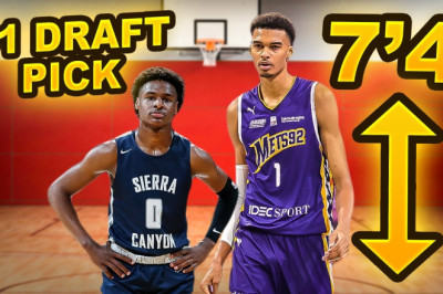Bronny James vs. 7’4 Future #1 NBA Draft Pick (Victor Wembanyama)