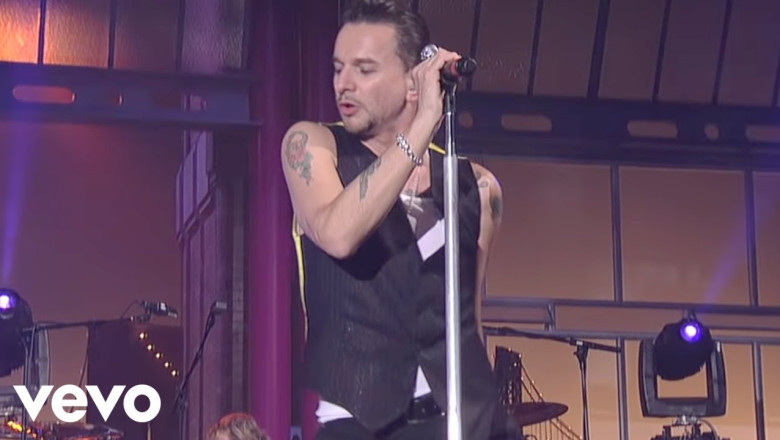 Depeche Mode - Personal Jesus (Live on Letterman)