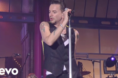 Depeche Mode - Personal Jesus (Live on Letterman)