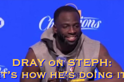 DRAYMOND on Steph Curry: “it’s not what he’s doing, it’s how he’s doing it”; “loading up” on J.Poole