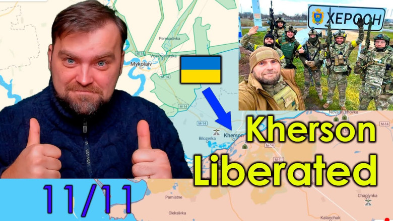 Latest Update from Ukraine | Ukraine Liberated Kherson Next step is ...