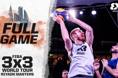 Omaha 3BALL vs Doha QSC | Full Quarter-final | FIBA 3x3 World Tour Riyadh 2022