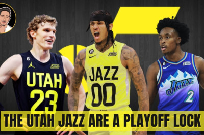 The Utah Jazz are a PLAYOFF LOCK