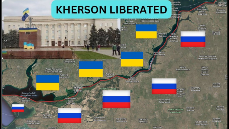 Ukraine War Map | KHERSON CITY LIBERATED | Nexth City