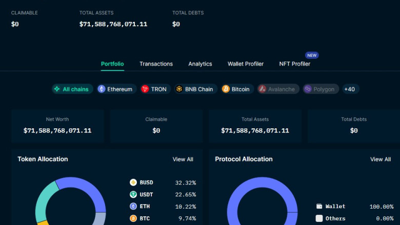 Live Here proof-of-reserve Binance