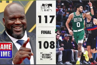 NBA Gametime GOES CRAZY Tatum scores 43-pts as Celtics beat  Pistons for their sixth straight win