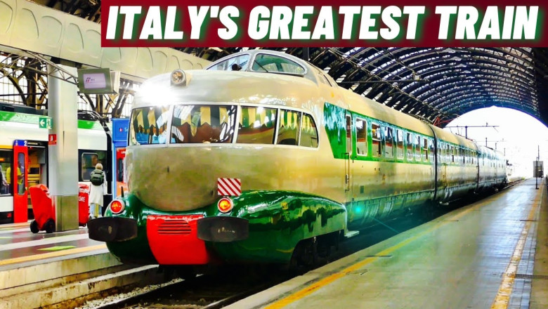 INSIDE the unique Arlecchino train: Milan to Venice