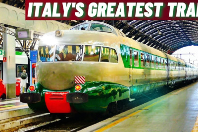 INSIDE the unique Arlecchino train: Milan to Venice