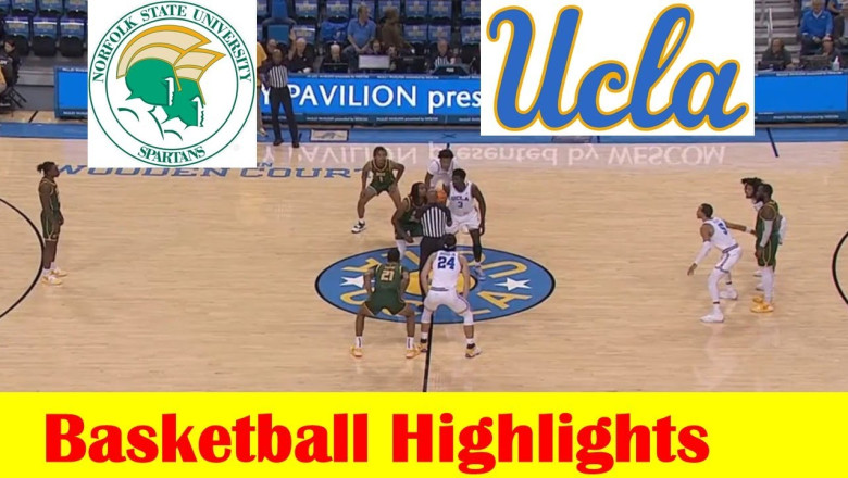Norfolk State vs #8 UCLA Basketball Game Highlights 11 14 2022