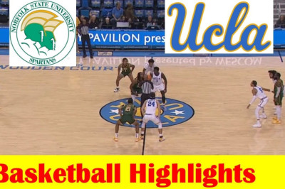 Norfolk State vs #8 UCLA Basketball Game Highlights 11 14 2022