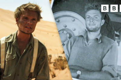 SAS Rogue Heroes actor Tom Glynn-Carney meets 102-year-old war hero 🥲 | The One Show - BBC