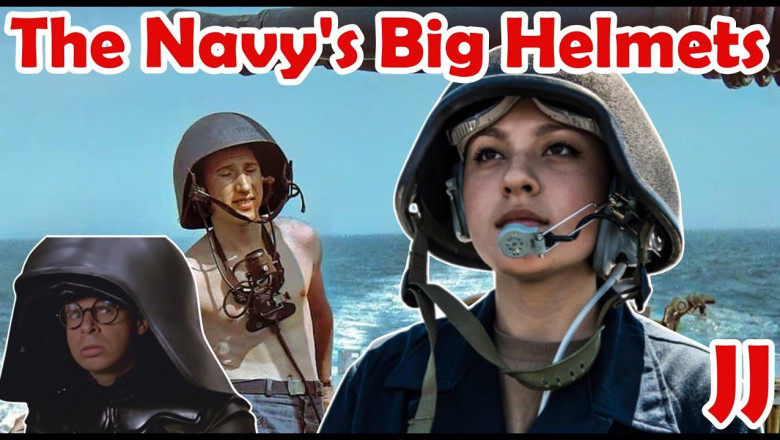 What's with those big helmets?