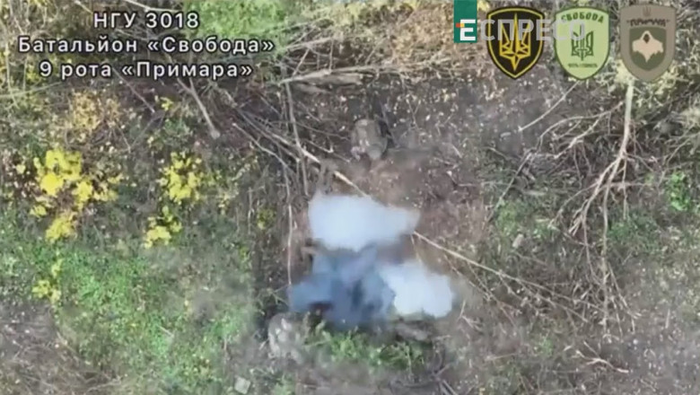 Badyorenko, the "Svoboda" battalion rushed forward with a fire!