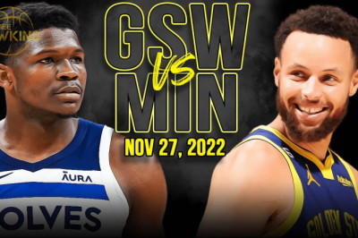 Golden State Warriors vs Minnesota Timberwolves Full Game Highlights | Nov 27, 2022 | FreeDawkins