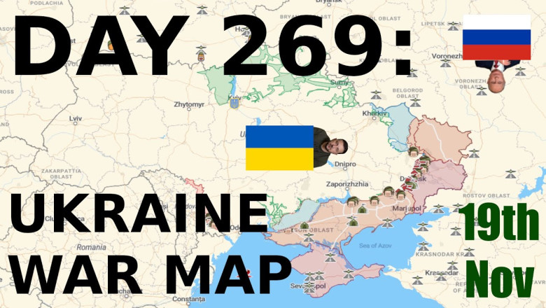 Day 269: Ukrainian Battle Map