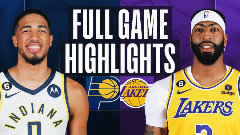 PACERS at LAKERS | NBA FULL GAME HIGHLIGHTS | November 28, 2022