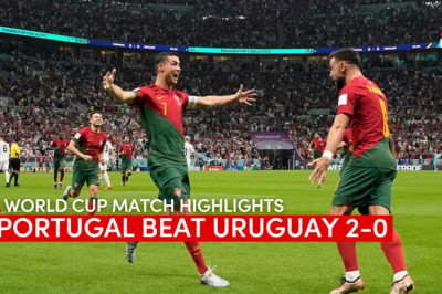 Portugal beat Uruguay 2-0 in FIFA World Cup | Goal highlights