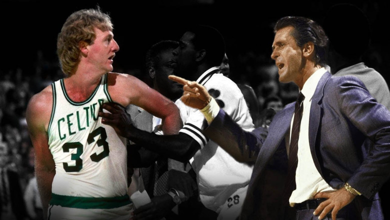 When Larry Bird TRASH TALKED a Legendary Lakers Coach 🐐
