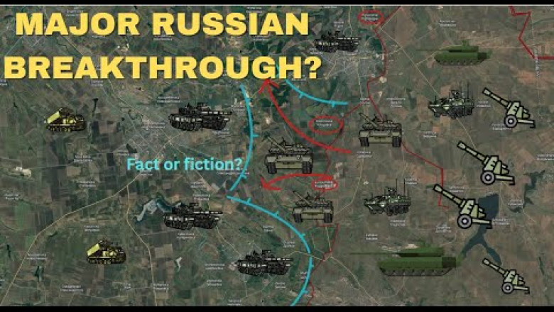 Ukraine War Map | Russia captures Kurdyumivka | UA Lines South of