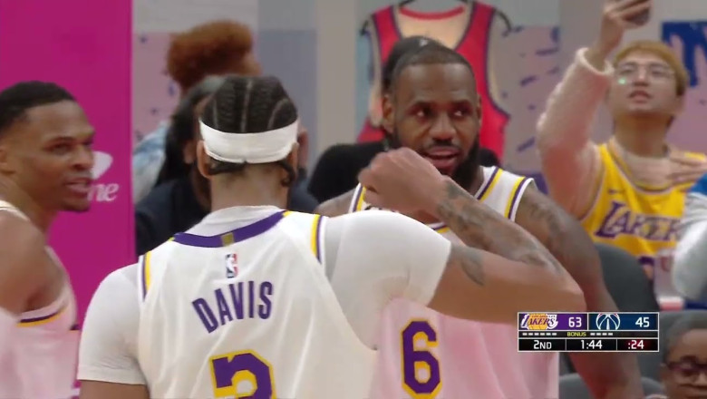 Lakers Team Highlights vs. Wizards December 4, 2022