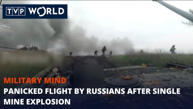 Panicked flight by Russians after single mine explosion | Military Mind ...