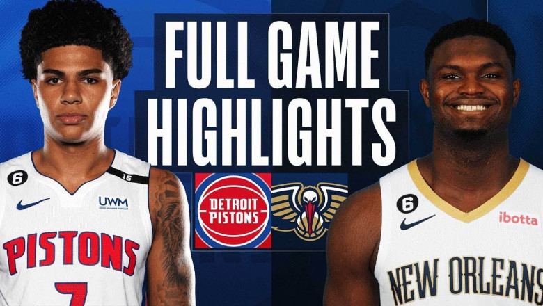 Detroit Pistons vs. New Orleans Pelicans Full Game Highlights | Dec 7 | 2022 NBA Season