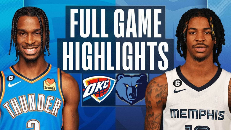 Oklahoma City Thunder vs. Memphis Grizzlies Full Game Highlights | Dec 7 | 2022 NBA Season