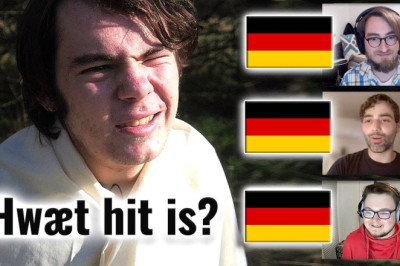 Old English vs German | Can they understand spoken Old English? | Part 1