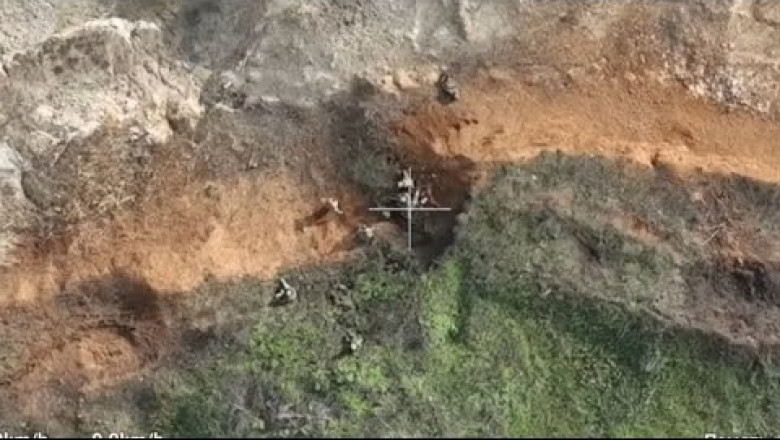 Russian soldiers’ sad ending in the whole where they were hiding – They couldn’t escape the drone
