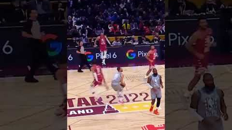 Curry Makes it Look so Easy 👨‍🍳🏀 #shorts #nba