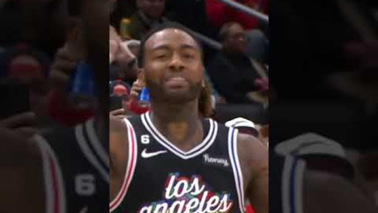 John Wall Hypes The Wizards Crowd Up Like Old Times | #Shorts