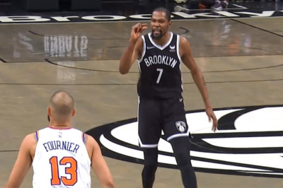 Kevin Durant with the most disrespectful 