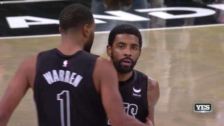 Kyrie Irving SHOCKS Kevin Durant After Crazy Crossover In 4th Qtr vs Atlanta Hawks