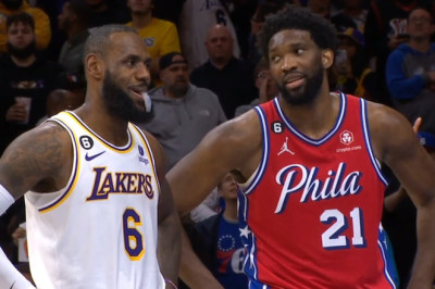 Lakers score 9 points in final 30 seconds to force Overtime vs 76ers