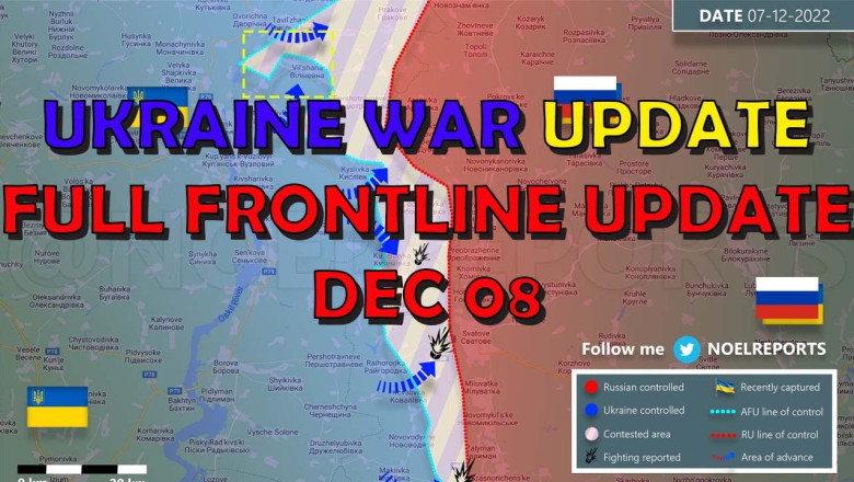 Ukraine War Update (20221208): Full Frontline Update