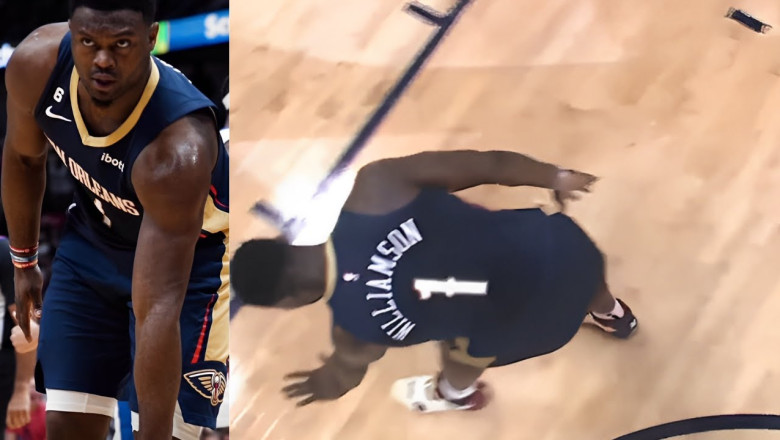 Zion Williamson with the most disrespectful "too little" taunt to Cory Joseph after scoring