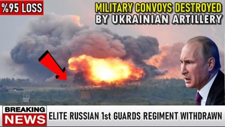 Inevitable End: All of Russian 1st guard army DESTROYED by the Ukrainian artillery!
