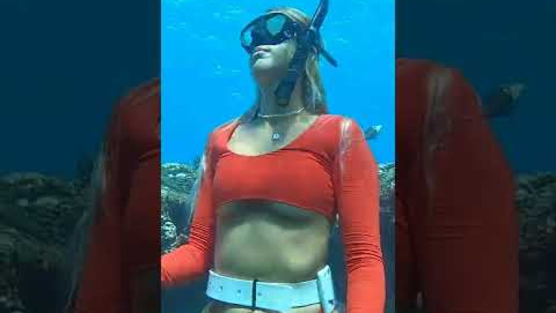 Light shines down from above, would you like to use DIVE? #shorts