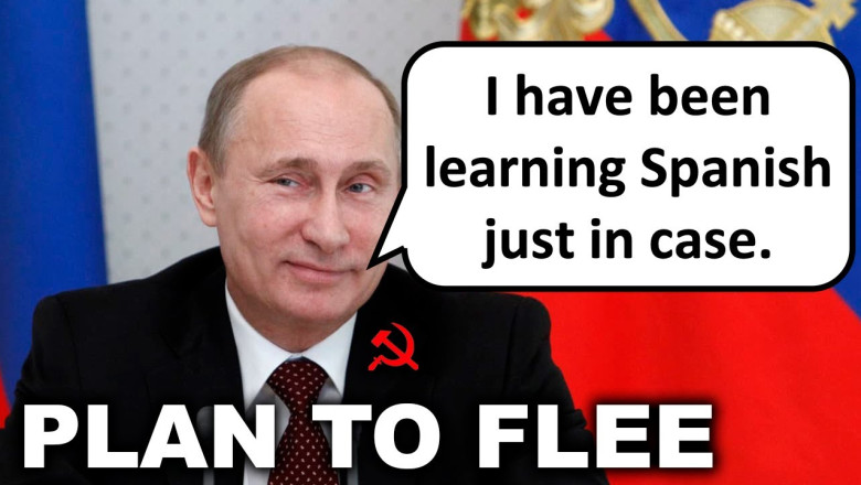 Putin Has Plan to Flee Russia After Government Collapses