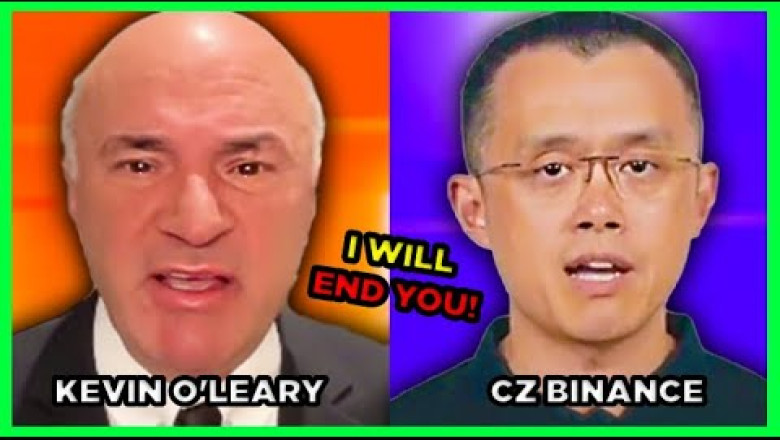 Kevin O'Leary CLAPS BACK against CZ Binance! 👏